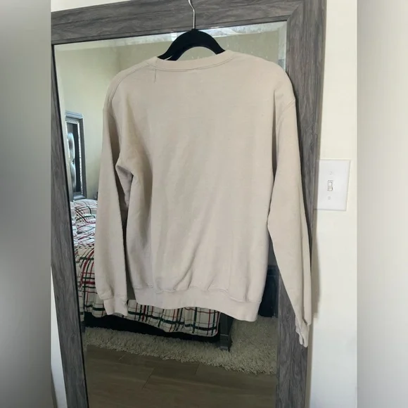 Vintage Harvard cream crewneck sweater with logo - Picture 3 of 3